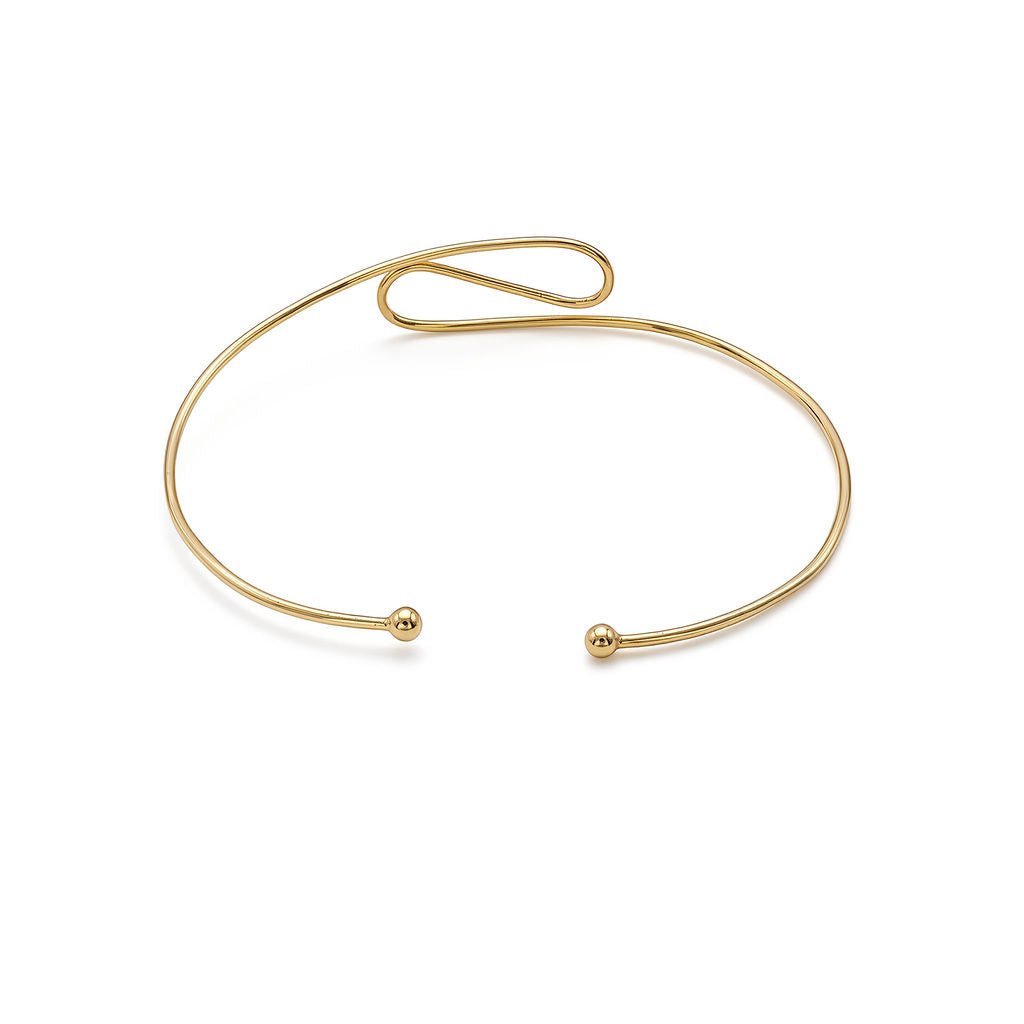 Milele Spiral Cuff Choker Necklace for Women Choker La Vie Bien Milele Spiral Cuff Choker Necklace for Women