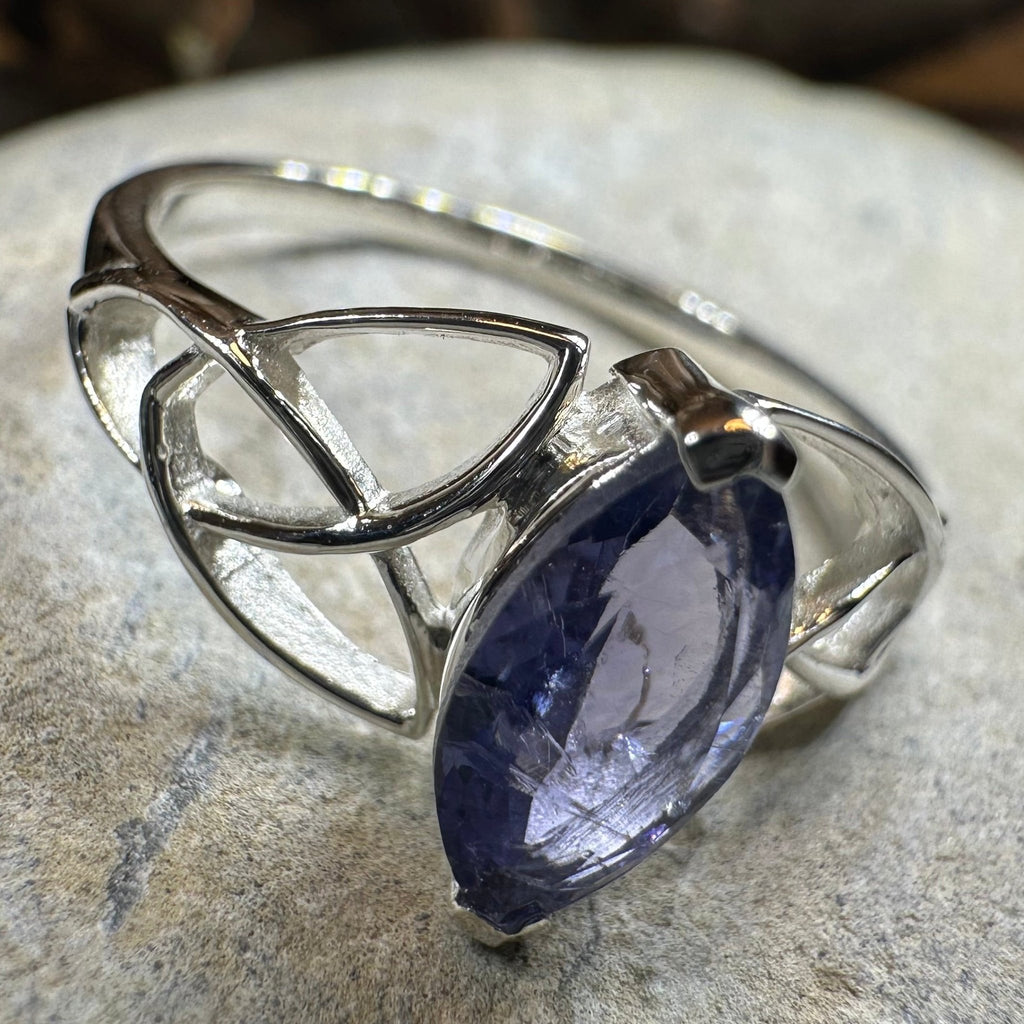 Millicent Celtic Trinity Knot Ring Ring La Vie Bien Millicent Celtic Trinity Knot Ring