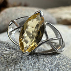 Millicent Celtic Trinity Knot Ring Ring La Vie Bien Millicent Celtic Trinity Knot Ring