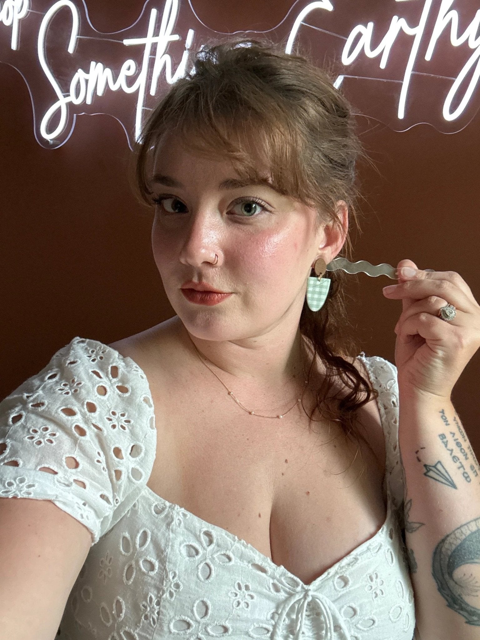 Millie, in Sage by Shop Something Earthy