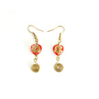 Milly Blown Glass Earrings - Thailand Jewelry La Vie Bien Milly Blown Glass Earrings - Thailand