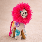 Milo the Lion: Repurposed Wool Boho Decor - Mexico Decor La Vie Bien Milo the Lion: Repurposed Wool Boho Decor - Mexico