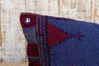 Mima Antique Indigo Grain Sack Pillow Pillow La Vie Bien Mima Antique Indigo Grain Sack Pillow