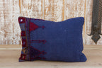 Mima Antique Indigo Grain Sack Pillow Pillow La Vie Bien Mima Antique Indigo Grain Sack Pillow