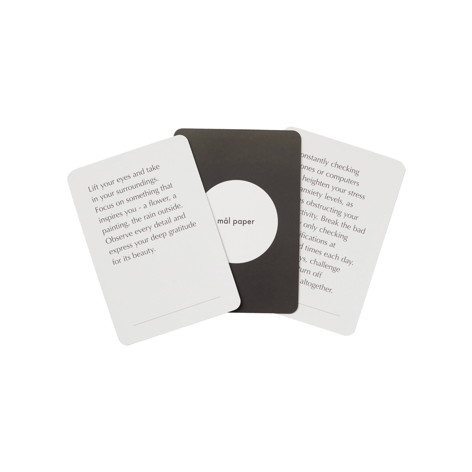 Mindfulness Meditation Card Deck