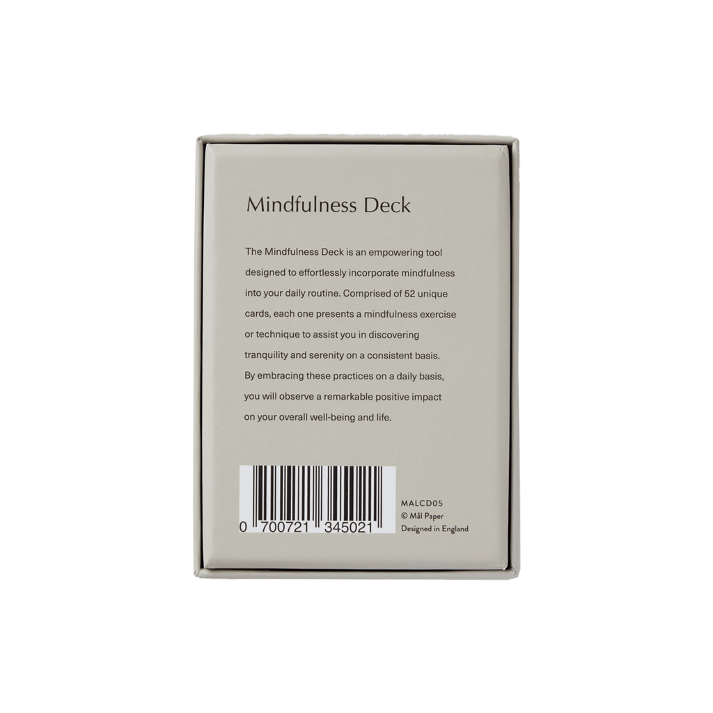Mindfulness Meditation Card Deck