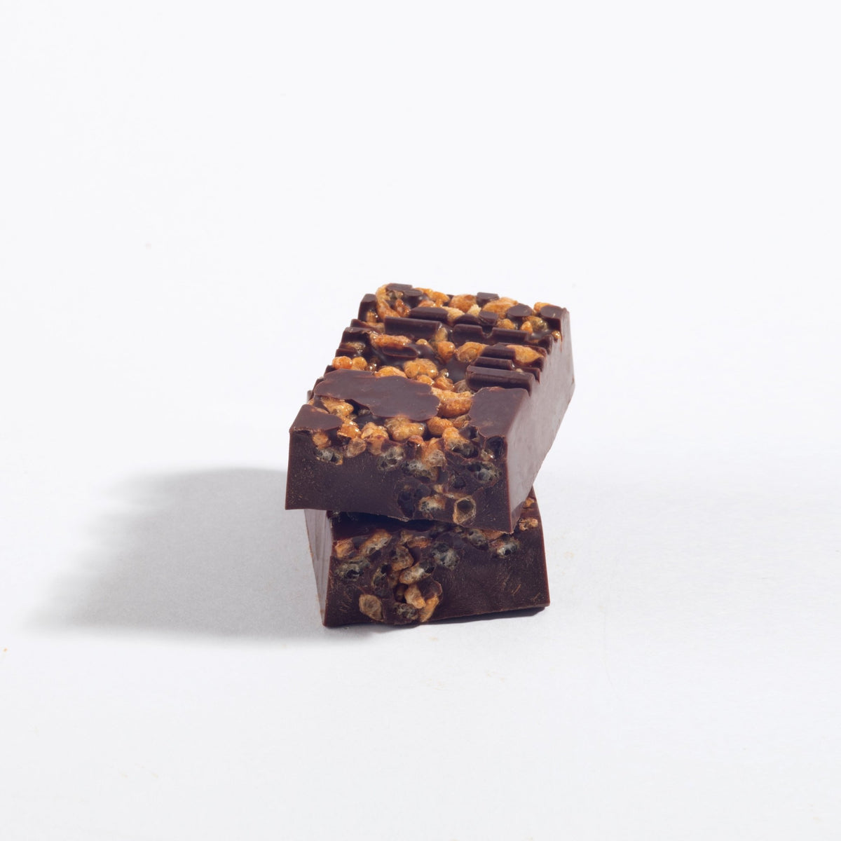 Mini Caramelized Crisped Rice Bar - Bittersweet Bars La Vie Bien Mini Caramelized Crisped Rice Bar - Bittersweet