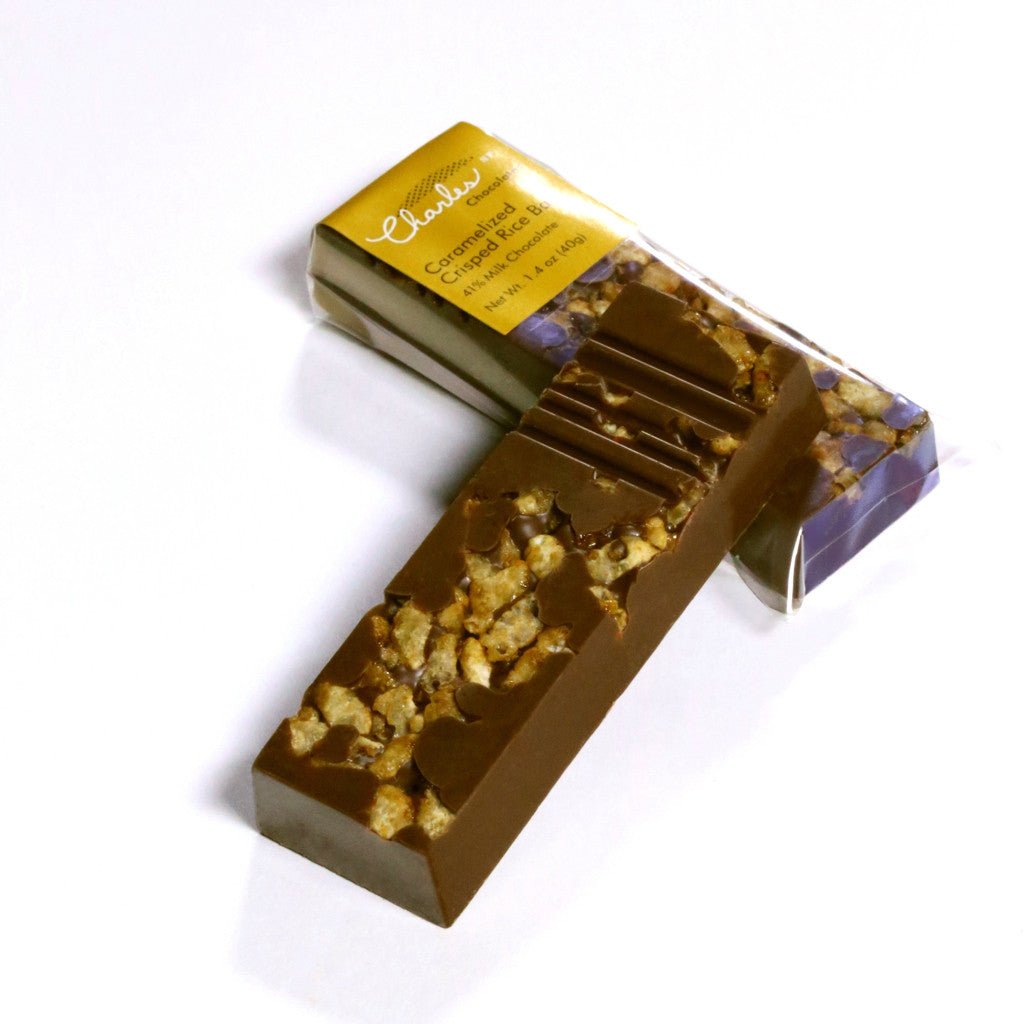 Mini Caramelized Crisped Rice Bar - Milk Bars La Vie Bien Mini Caramelized Crisped Rice Bar - Milk