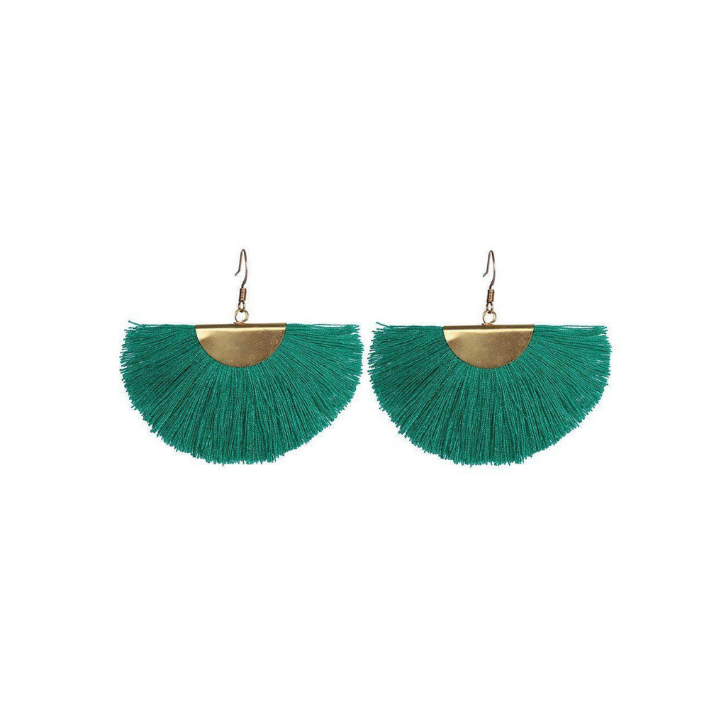 Mini Cleo Tassel Earrings - Thailand Jewelry La Vie Bien Mini Cleo Tassel Earrings - Thailand