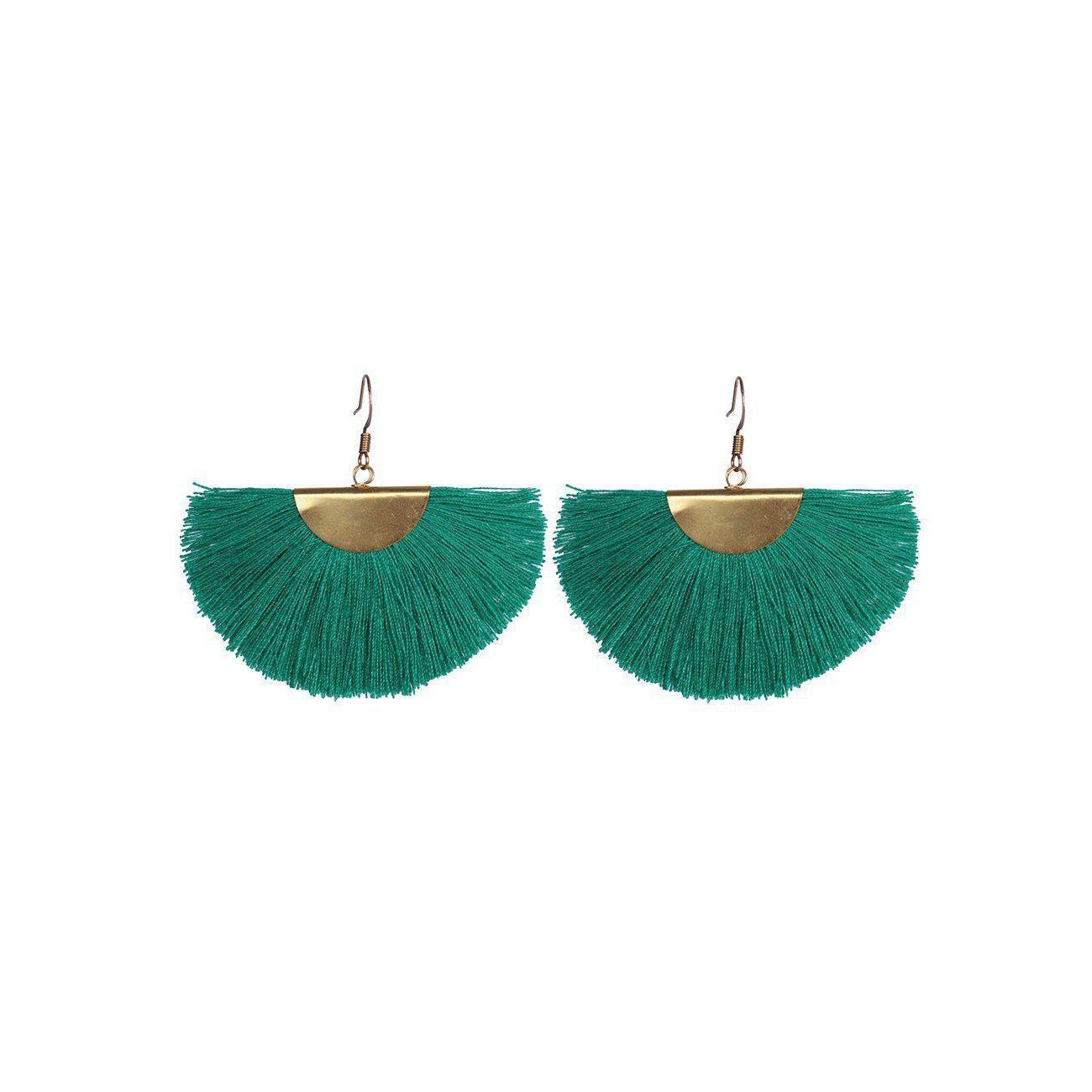 Mini Cleo Tassel Earrings - Thailand Jewelry La Vie Bien Mini Cleo Tassel Earrings - Thailand