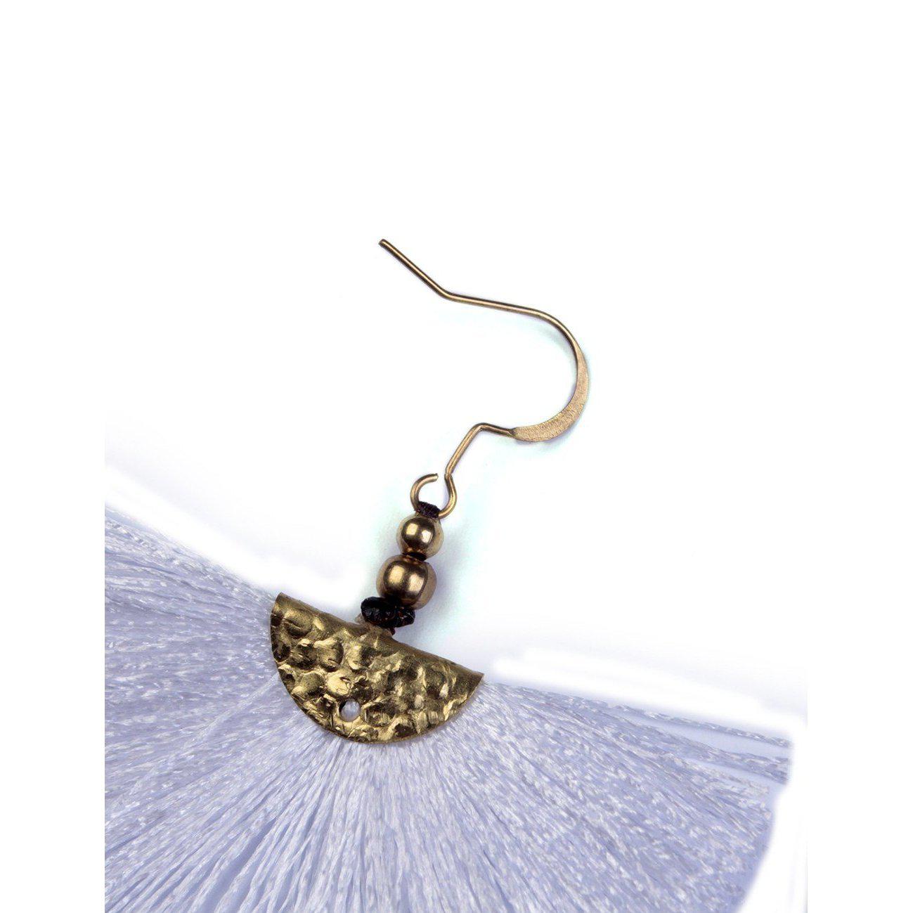 Mini Cleo Tassel Earrings - Thailand Jewelry La Vie Bien Mini Cleo Tassel Earrings - Thailand