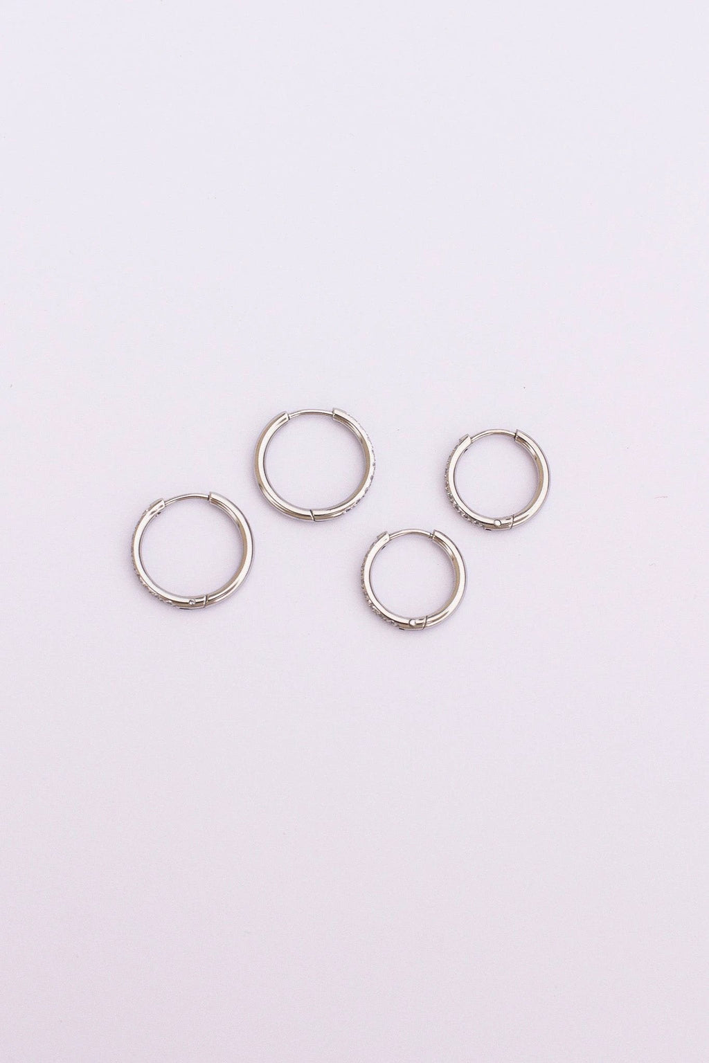 Mini Crystal Hoop by Rose & Clay