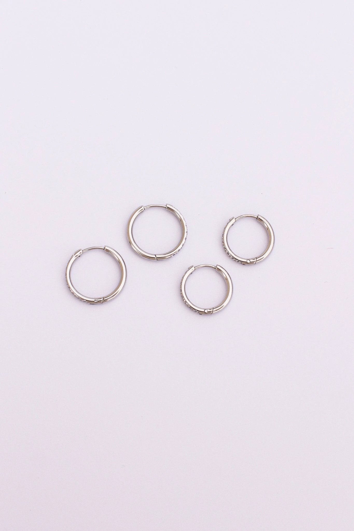 Mini Crystal Hoop by Rose & Clay