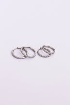Mini Crystal Hoop by Rose & Clay