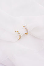 Mini Crystal Hoop by Rose & Clay