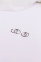 Mini Crystal Hoop by Rose & Clay