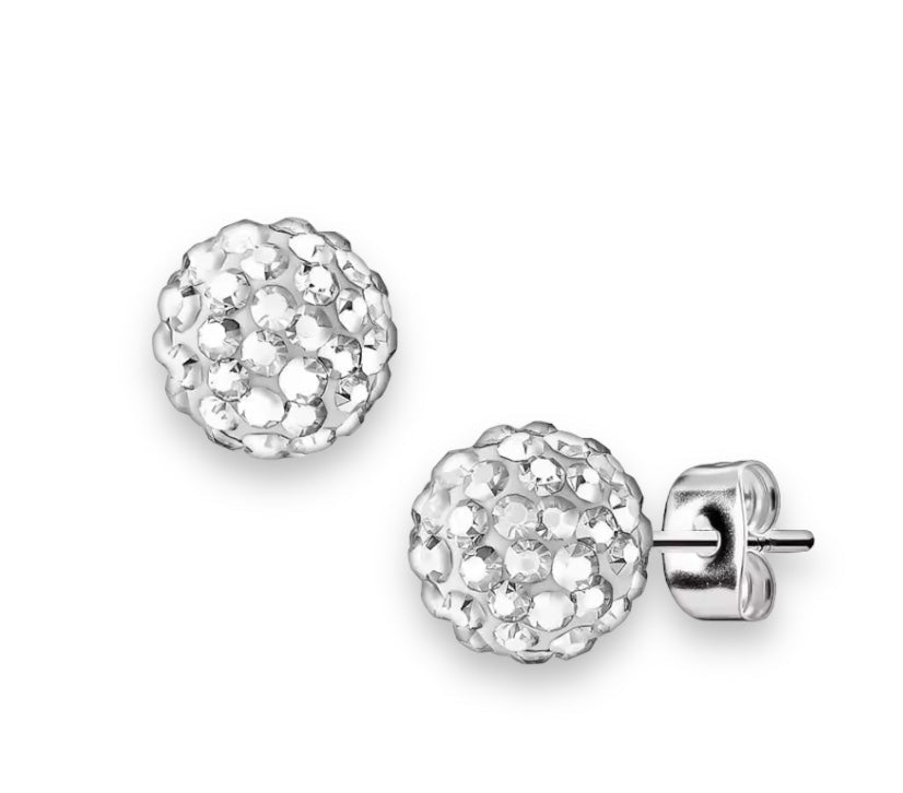 Mini Disco Ball Earrings Earrings La Vie Bien Mini Disco Ball Earrings