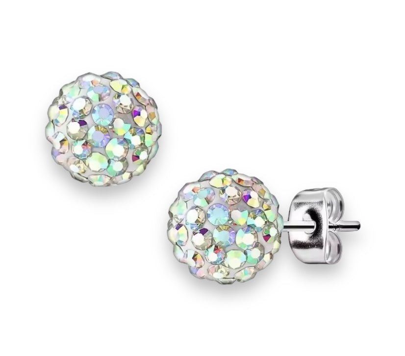 Mini Disco Ball Earrings Earrings La Vie Bien Mini Disco Ball Earrings