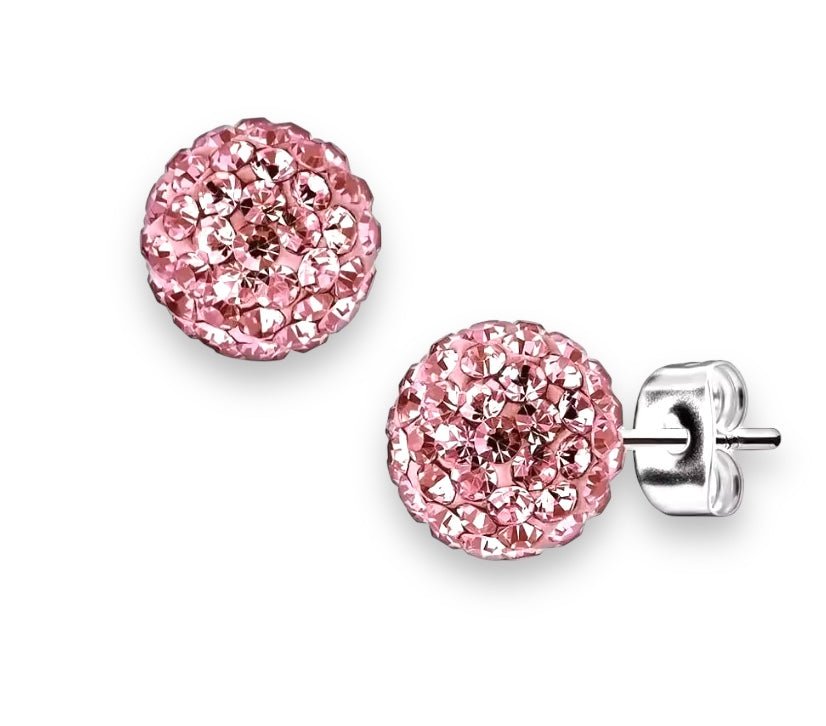 Mini Disco Ball Earrings Earrings La Vie Bien Mini Disco Ball Earrings