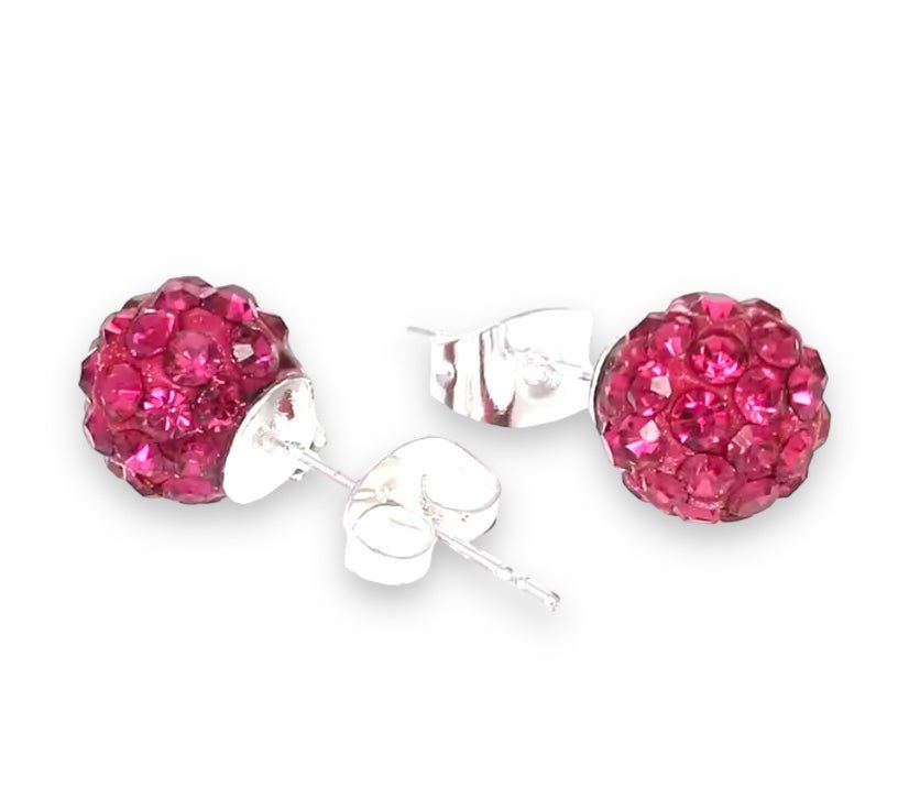 Mini Disco Ball Earrings Earrings La Vie Bien Mini Disco Ball Earrings