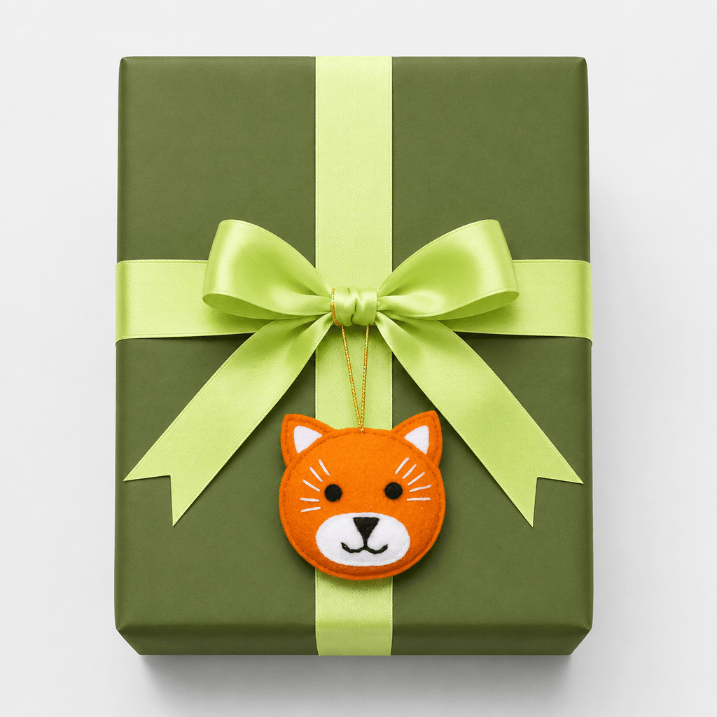 Mini Fox Felt Ornament Holiday La Vie Bien Mini Fox Felt Ornament