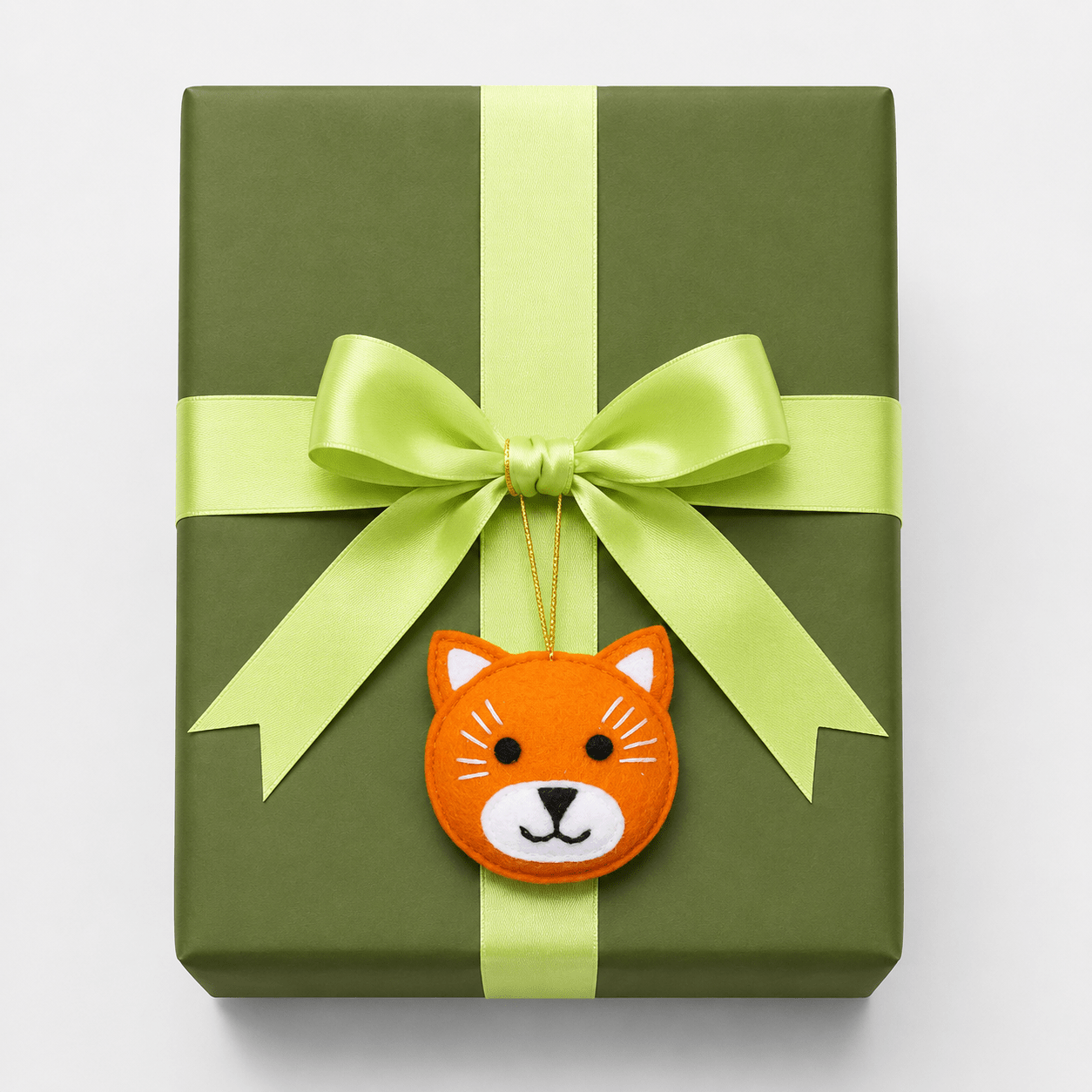 Mini Fox Felt Ornament Holiday La Vie Bien Mini Fox Felt Ornament