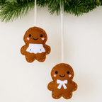 Mini Gingerbread Person Ornament by Upavim Crafts