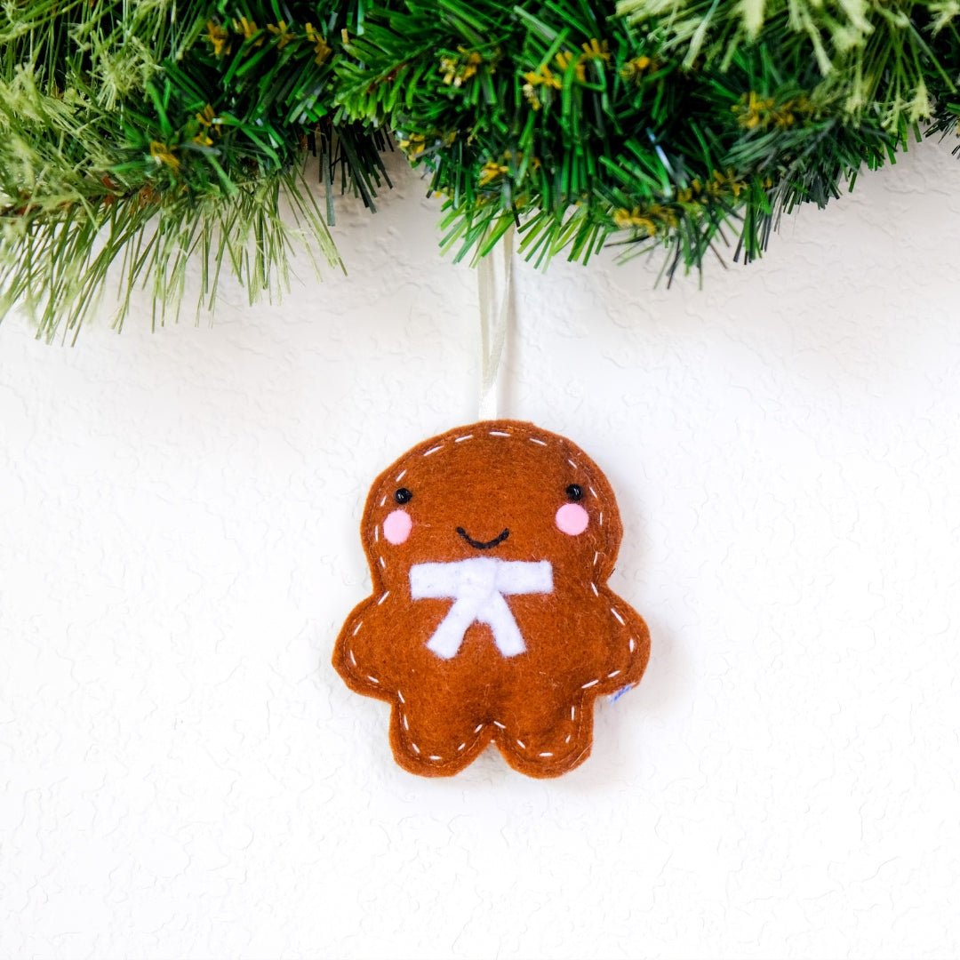 Mini Gingerbread Person Ornament Holiday La Vie Bien Mini Gingerbread Person Ornament