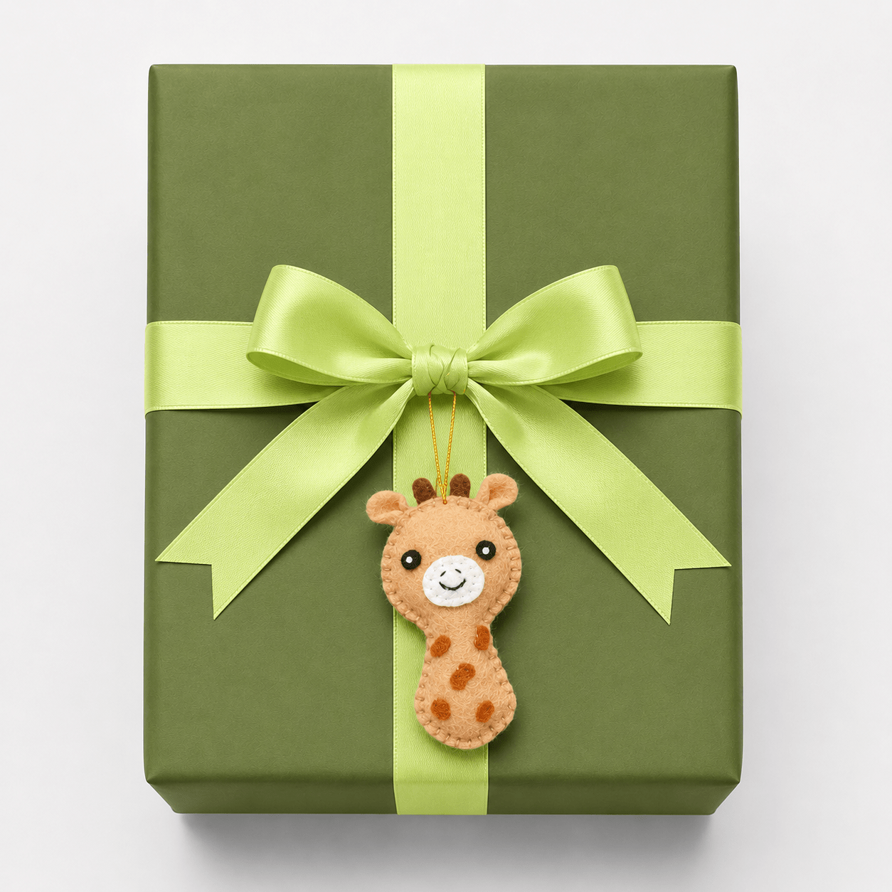Mini Giraffe Felt Ornament Holiday La Vie Bien Mini Giraffe Felt Ornament