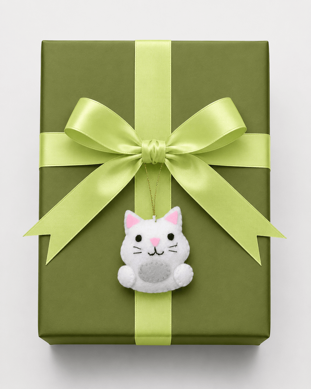 Mini Kitty Felt Ornament Holiday La Vie Bien Mini Kitty Felt Ornament