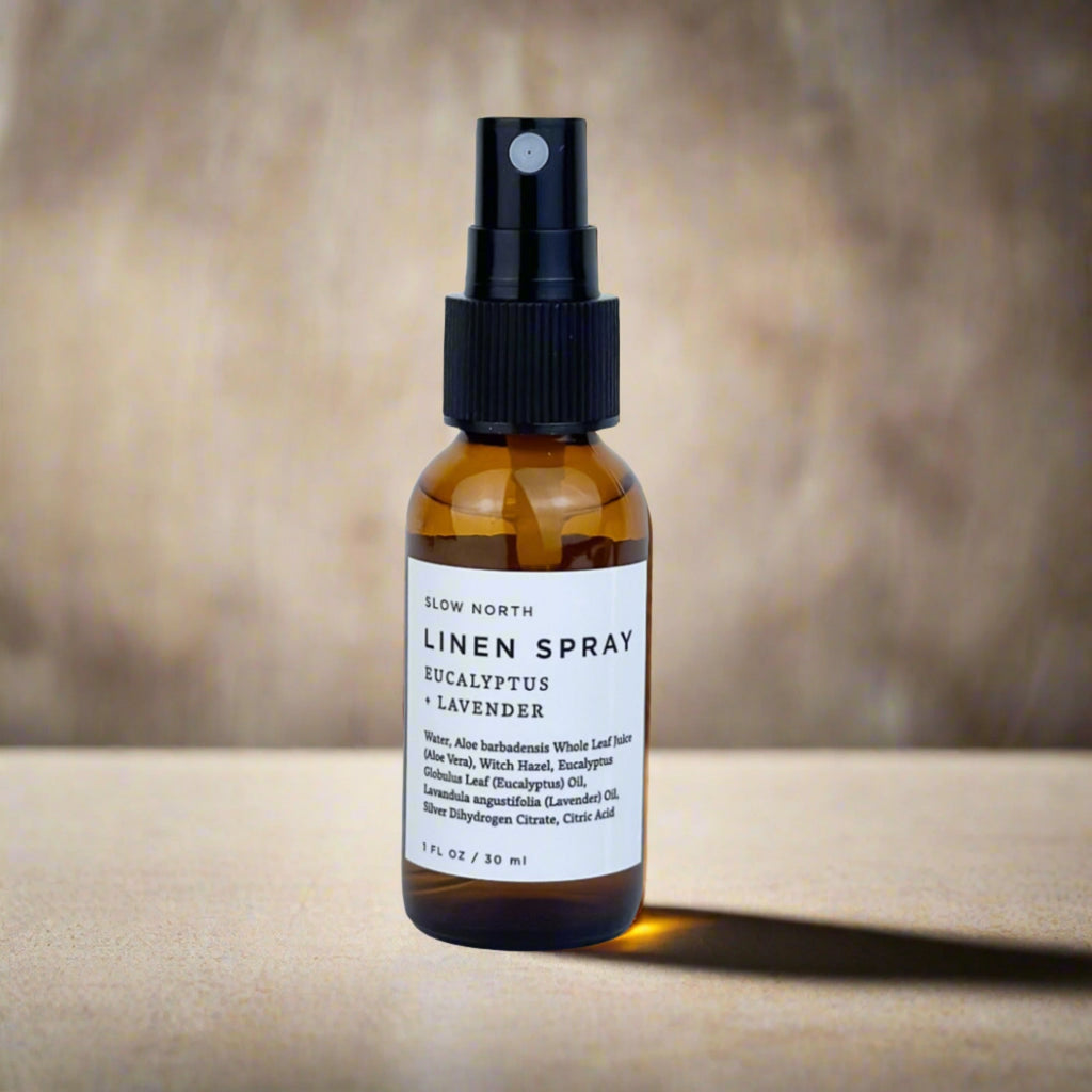 Mini Linen Spray - Eucalyptus + Lavender Home Accessories La Vie Bien Mini Linen Spray - Eucalyptus + Lavender