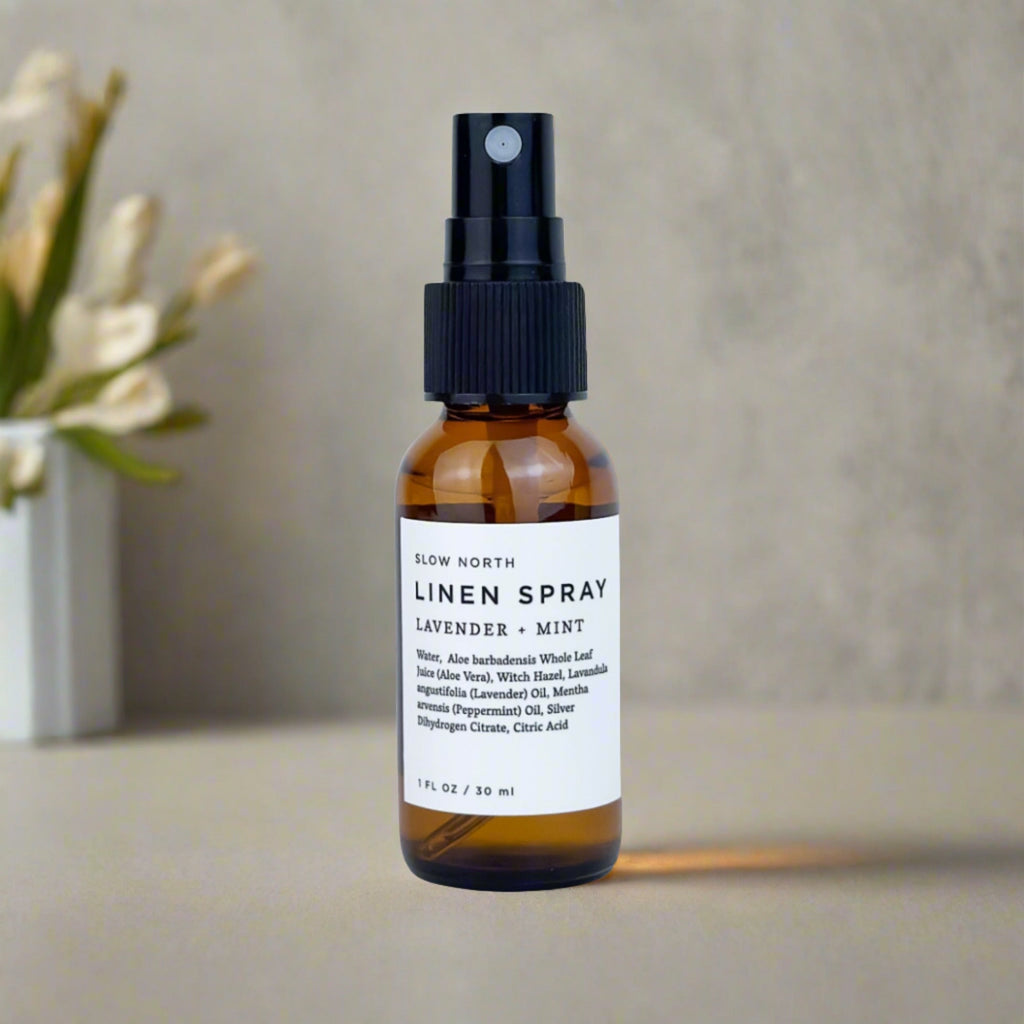 Mini Linen Spray - Lavender + Mint Home Accessories La Vie Bien Mini Linen Spray - Lavender + Mint