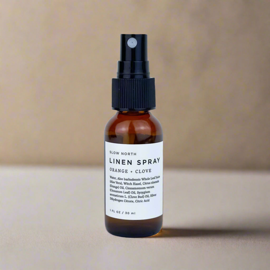 Mini Linen Spray - Orange + Clove Home Accessories La Vie Bien Mini Linen Spray - Orange + Clove