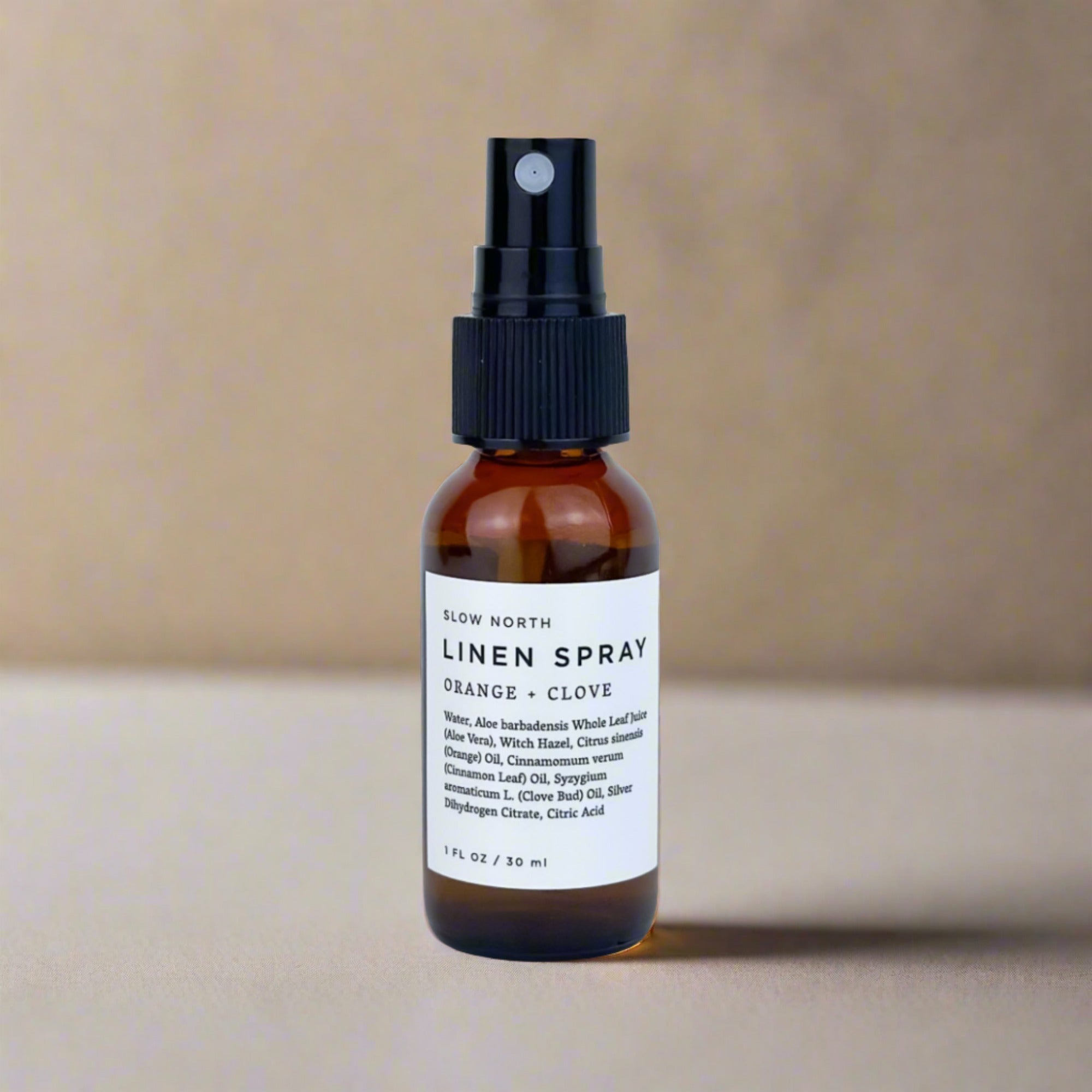 Mini Linen Spray - Orange + Clove Home Accessories La Vie Bien Mini Linen Spray - Orange + Clove