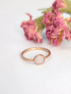 Mini Pebble Ring - Rose Gold by Ash & Rose