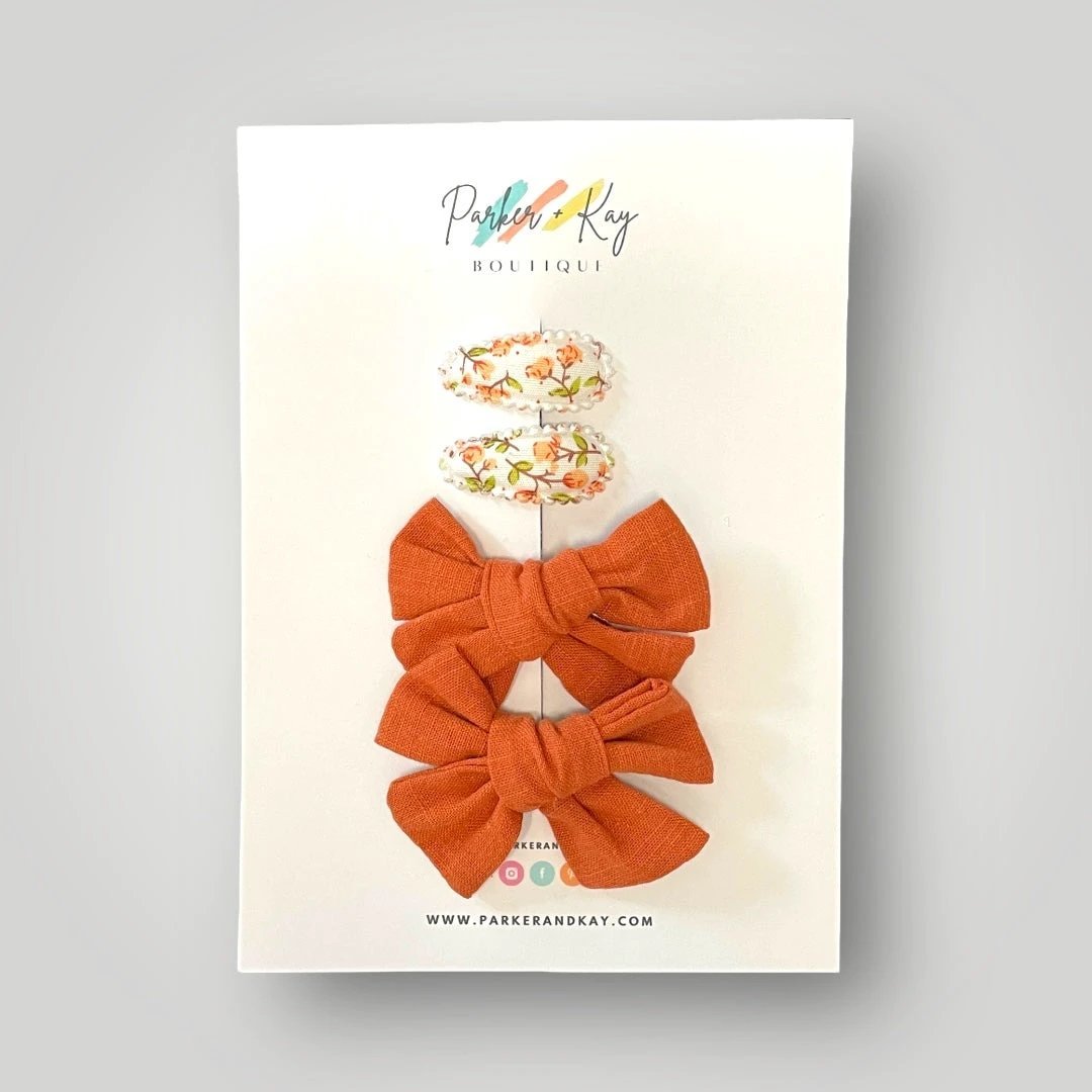 Mini Pigtails & Clips Set by Parker + Kay Creative