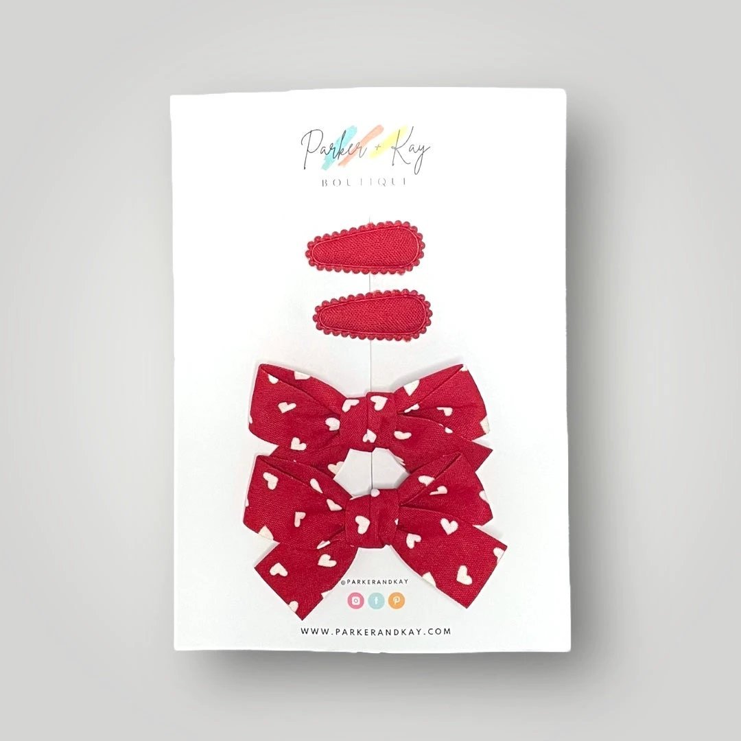 Mini Pigtails & Clips Set by Parker + Kay Creative