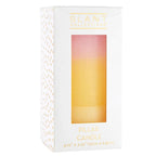 Mini Pillar Candle in Pink Orange White | Aesthetic Unscented Dinner Candle 4.75" by The Bullish Store