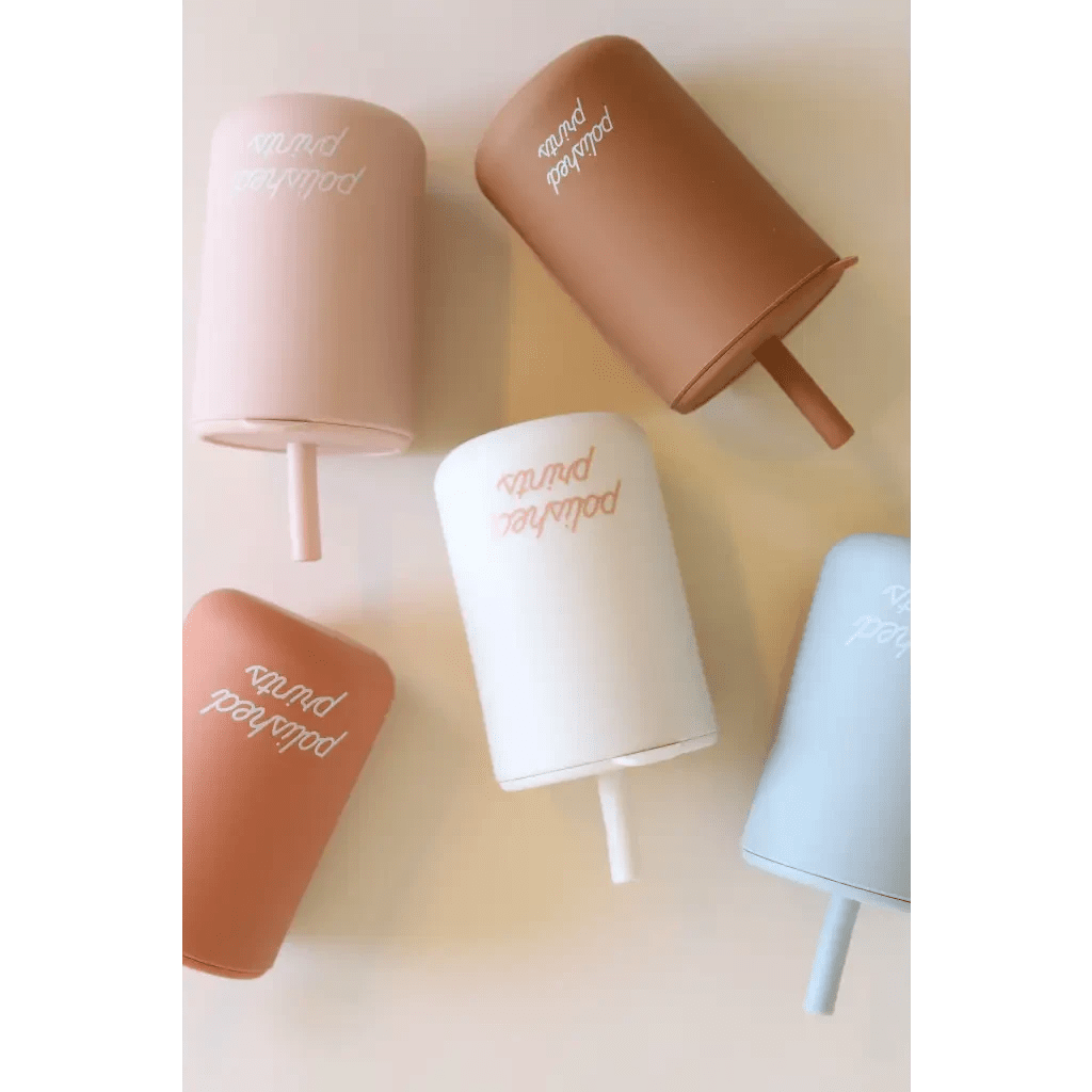 Mini Silicone Straw Cups for Kids – Spill Proof and Fun by Polished Prints