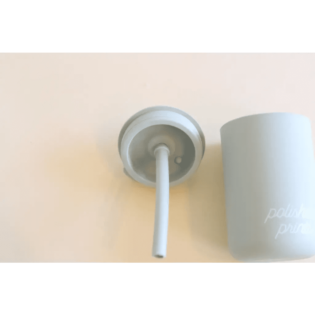 Mini Silicone Straw Cups for Kids – Spill Proof and Fun by Polished Prints
