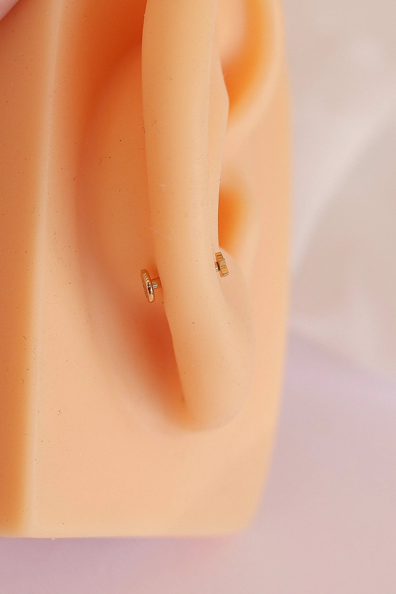 Mini Star Flat Back Stud by Rose & Clay