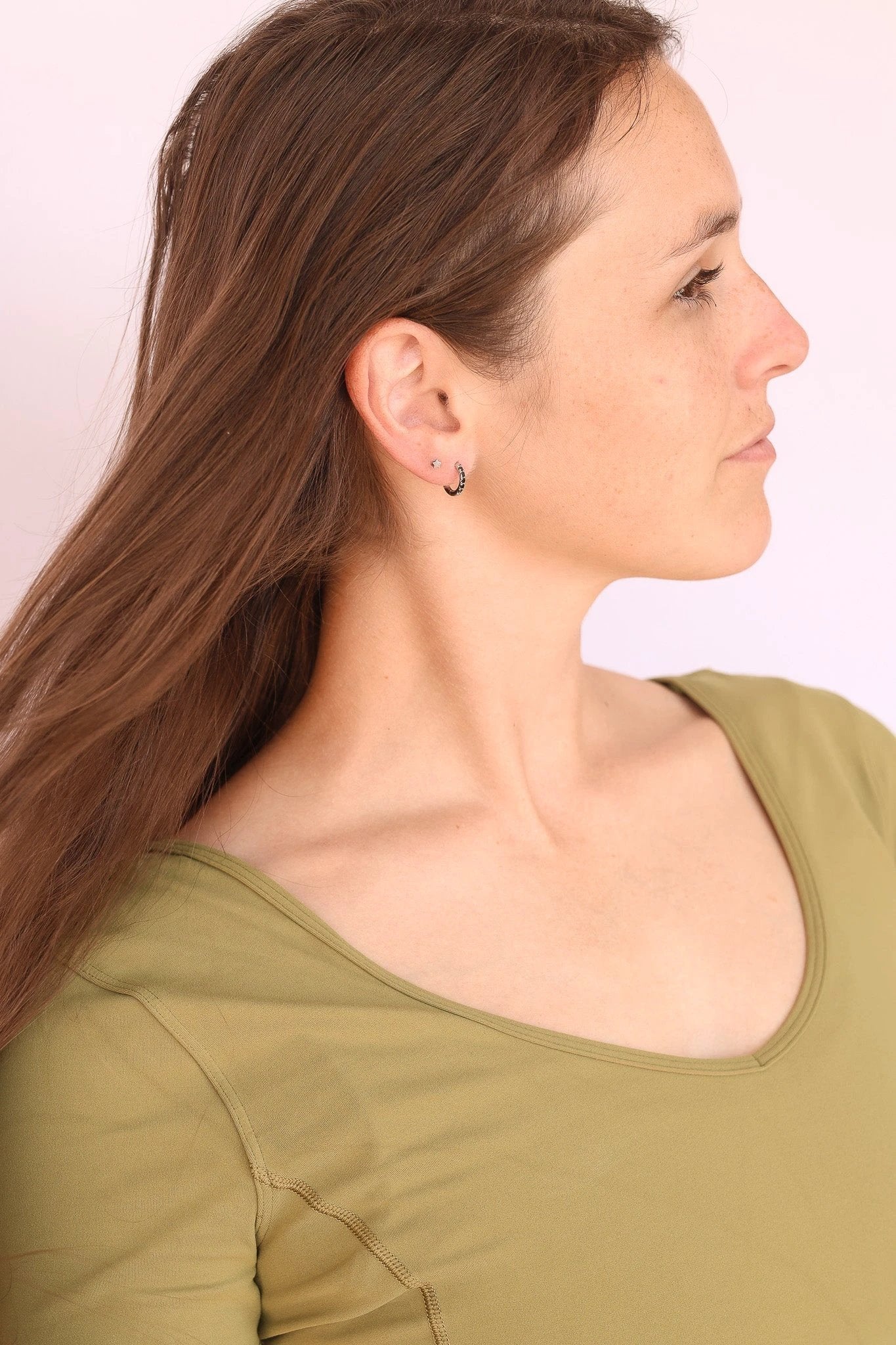 Mini Star Flat Back Stud by Rose & Clay