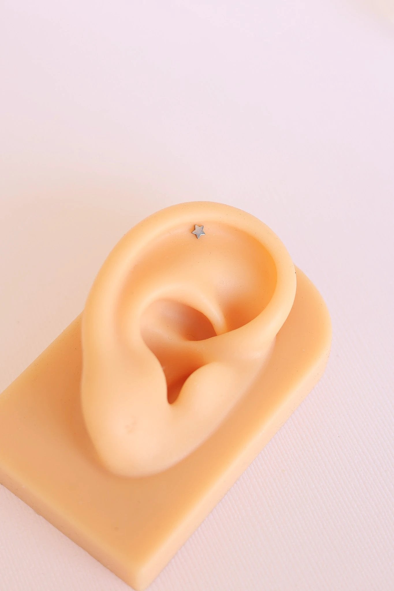 Mini Star Flat Back Stud by Rose & Clay