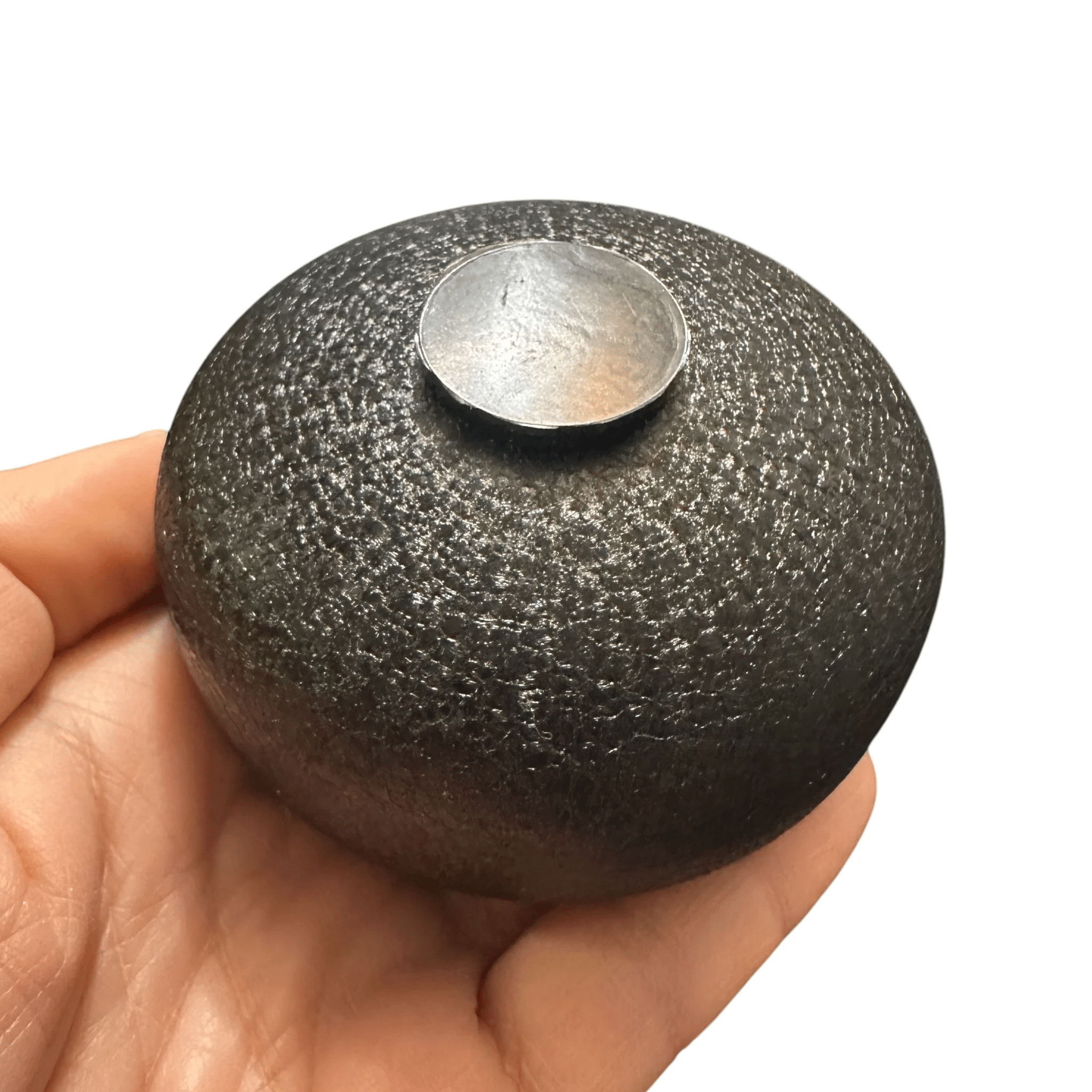 mini-steel-rain-drum-3-inch-percussion-instrument-with-mallet by Music Frog Co