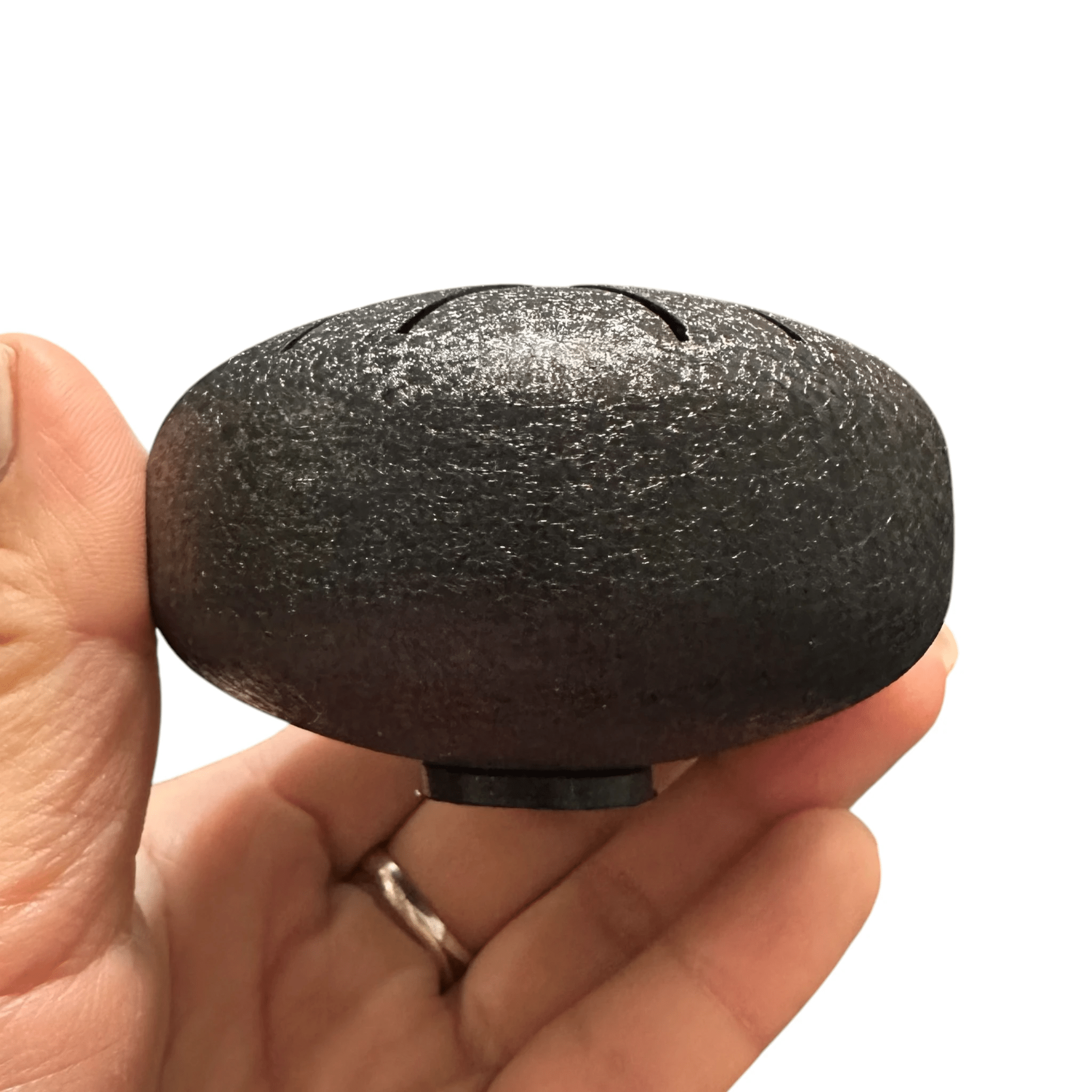 mini-steel-rain-drum-3-inch-percussion-instrument-with-mallet by Music Frog Co