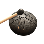 mini-steel-rain-drum-3-inch-percussion-instrument-with-mallet by Music Frog Co