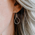 Mini Teardrop Earrings by Derive Jewelry