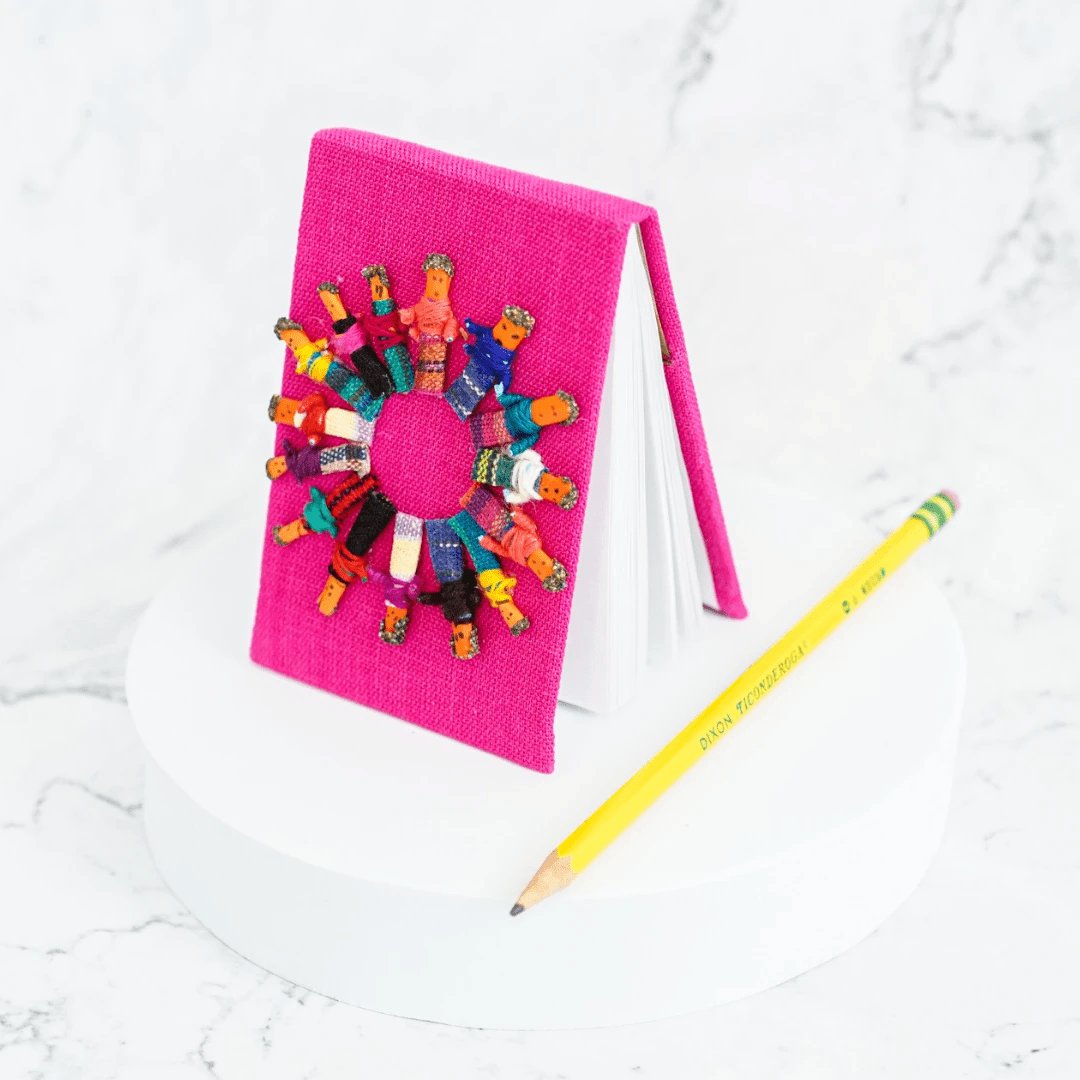 Mini Worry Doll Notepad by Upavim Crafts