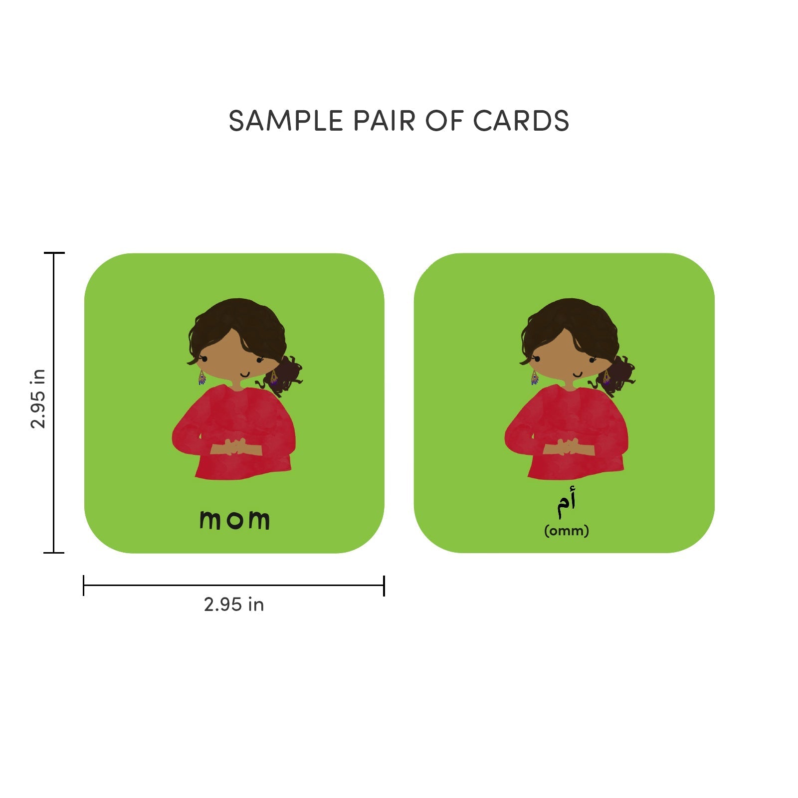 Minilingo, Arabic/English Flashcards La Vie Bien Minilingo, Arabic/English Flashcards