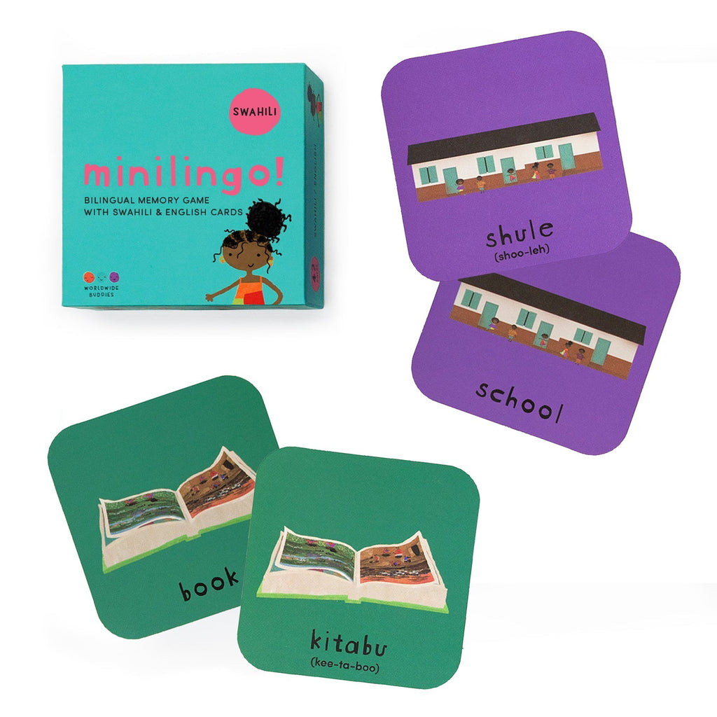 Minilingo, Swahili/English Flashcards La Vie Bien Minilingo, Swahili/English Flashcards
